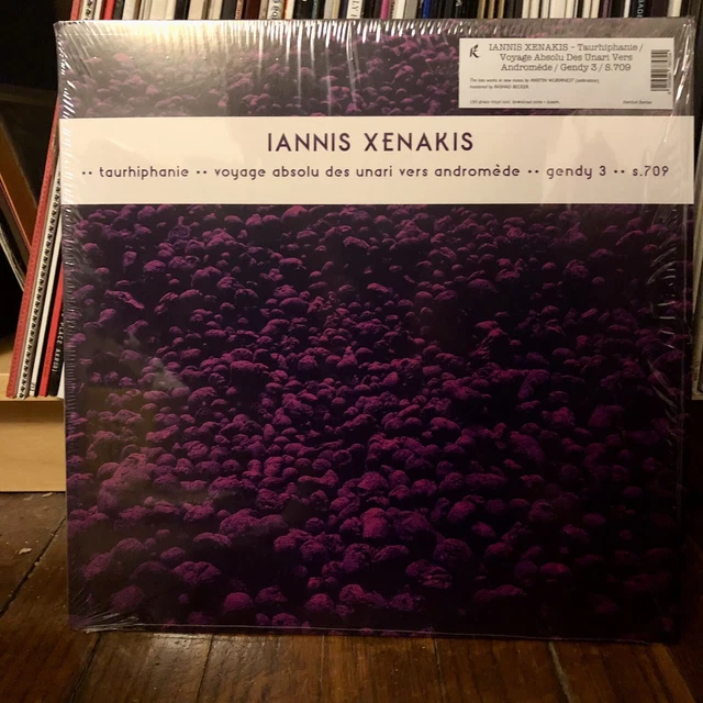 Iannis Xenakis: Taurhiphanie; Voyage Absolu; Gendy 3 - Vinyl LP NM Iannis Xenakis: Taurhiphanie; Voyage Absolu; Gendy 3 - Vinyl LP NM