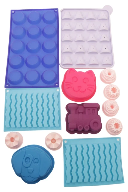 Juego de moldes de silicona Ø 5 cm