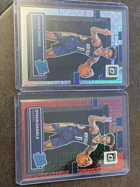  2022-23 Donruss Optic Holo #250 Dyson Daniels Rated RC Rookie  New Orleans Pelicans NBA Basketball Trading Card : Collectibles & Fine Art