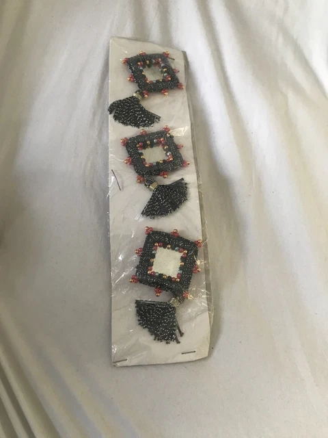 Bordas de estilo árabe africano indio bordadas a mano, cosidas sastrería hippy NUEVAS