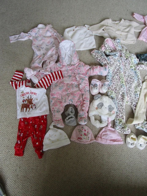 Big Bundle Of Baby Girls Clothes Newborn To 3 Years (Mini Zara, Next, Baby Gap)+ 7