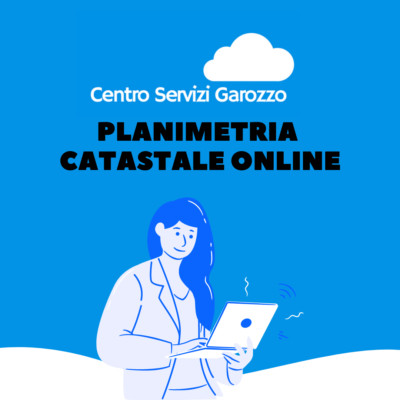 INVIO RAPIDO TRAMITE EMAIL PLANIMETRIA CATASTALE SERVIZI CATASTALI 