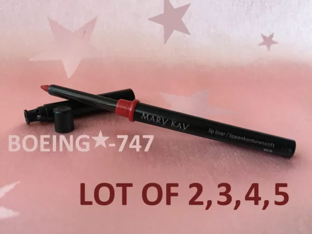 Mary Kay Mechanical LIP LINER Coral ✰ LOT OF 1,2,3,4,5 MHD:2024 ✰ OVP! ✰ ✈