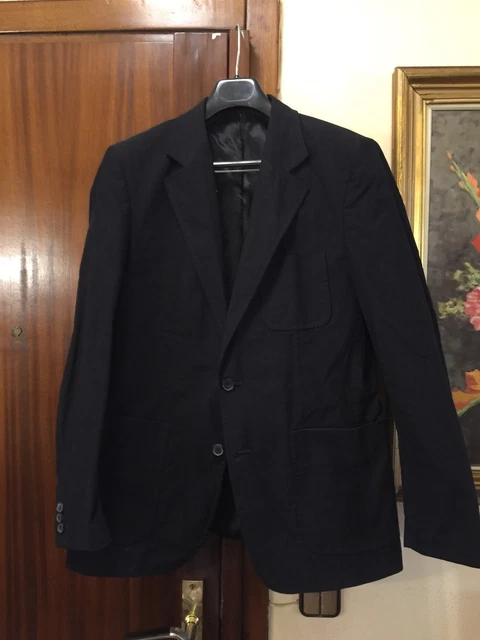 ZARA  Chaqueta Talla 52 ALGODÓN NUEVA NEGRA