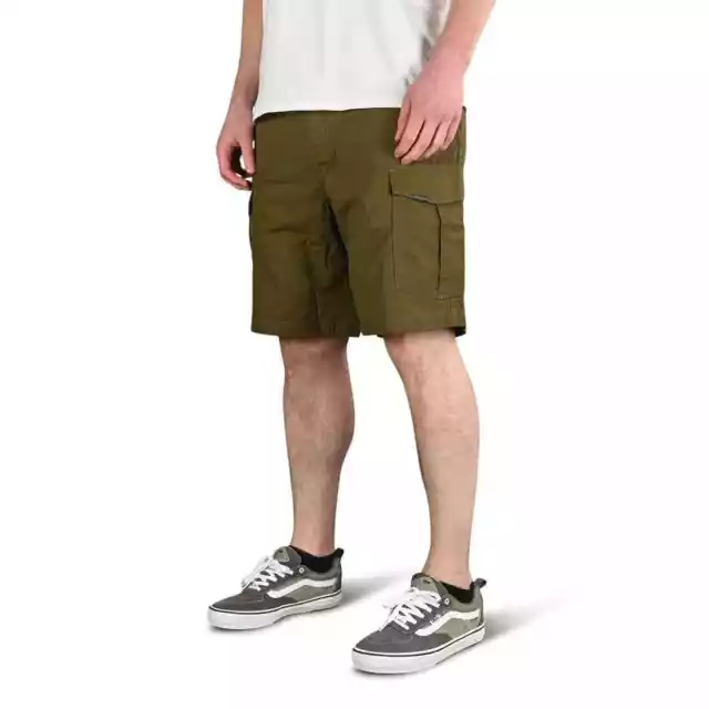 Volcom Miter III 20" Cargo Shorts - MIL Green