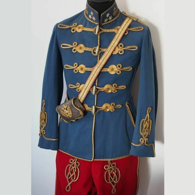 NEW MEN BLUE cavalry captain of the AustroHungarian Hussar Regiment