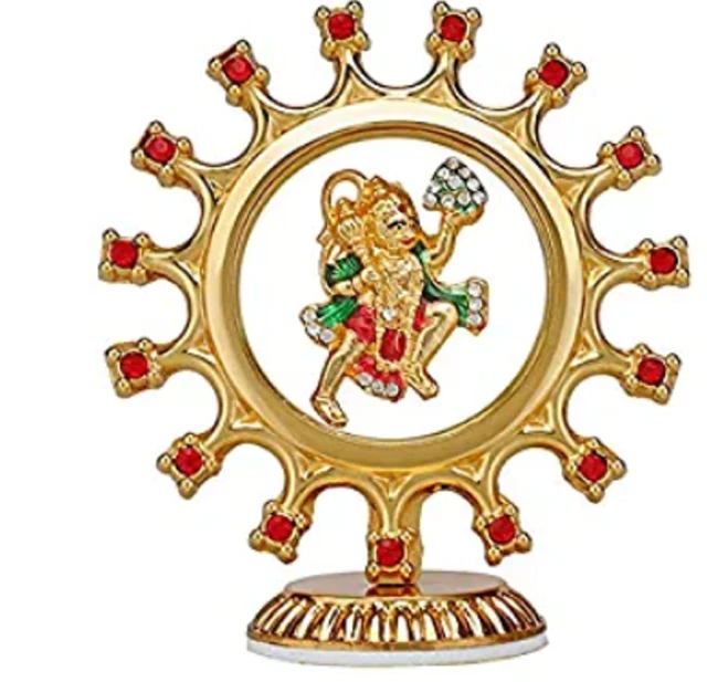 Idolo Bal Hanuman Per Auto - Decorazione Cruscotto Spirituale 2,5x7,6cm