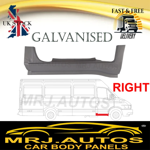 Toyota Hiace 1995-2006 Front Sill Repair Panel Doorstep / Right = Left