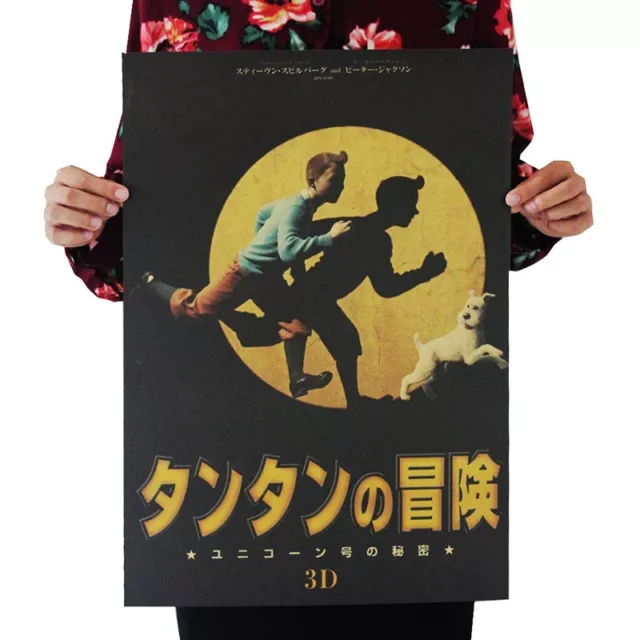 Miyazaki Hayao Comic Anime kraft paper retro poster art and prints