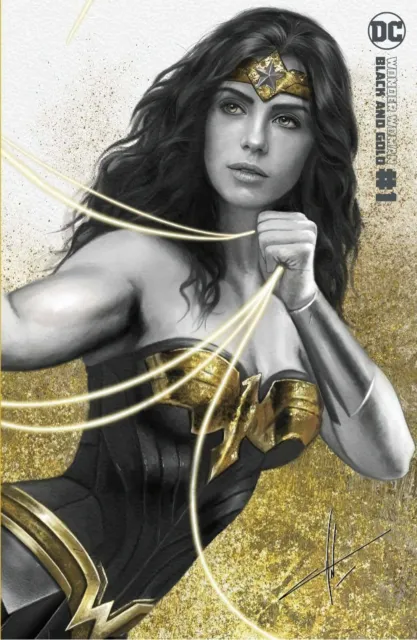 Wonder Woman: Black & Gold #1 (Carla Cohen Exclusive Limited Trade Variant) ~ Dc