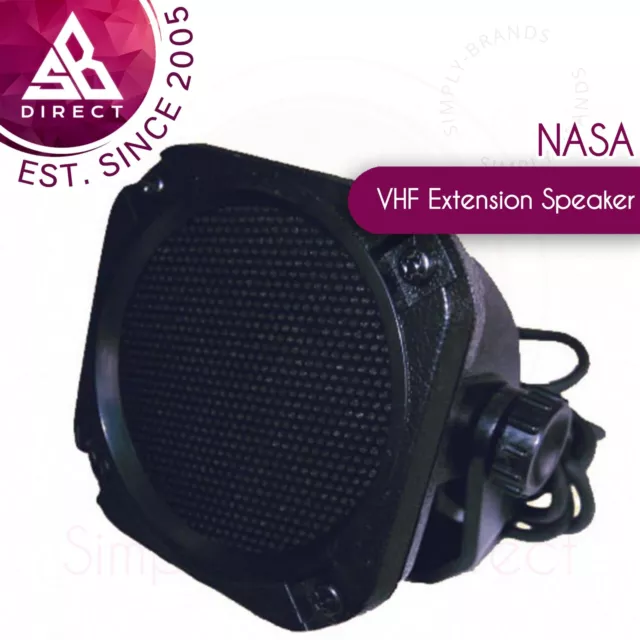 NASA Marine VHF Waterproof Extension Speaker│5 Watt│Fits For Most VHF