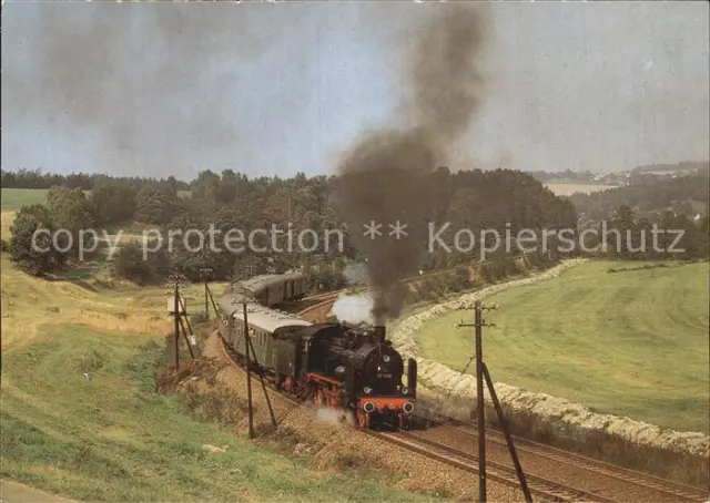 72590761 Lokomotive Museumslokomotive 381182 Elstertal Rebersreuth Eisenbahn