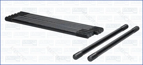 Jeu De 10 Boulons De Culasse Corteco - M12 X 123mm - Filetage 1,50mm - Pour Peugeot, Citroën