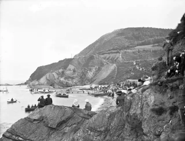 Bray Head, Regatta, Bray, Co. Wicklow Ireland c1900 OLD PHOTO