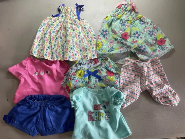 Genuine Baby Alive Clothes Lot 3 Outfits In Excellent Condition