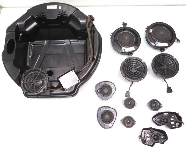 PORSCHE CAYENNE TURBO / 9Pa / Set Bose Lautsprecher Hochtöner Subwoofer