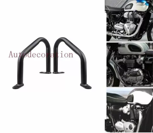 US Motorcycle Engine Guard Steel Highway Crash Bar Engine Frame Protect Bracket