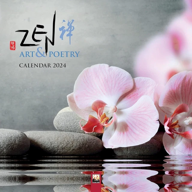 ZEN ART & Poetry Wall Calendar 2025 (Art Calendar) Calendar 18.95