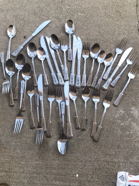 Rogers LANDSCAPE Flatware Stainless Steel Made in Korea Lot 35