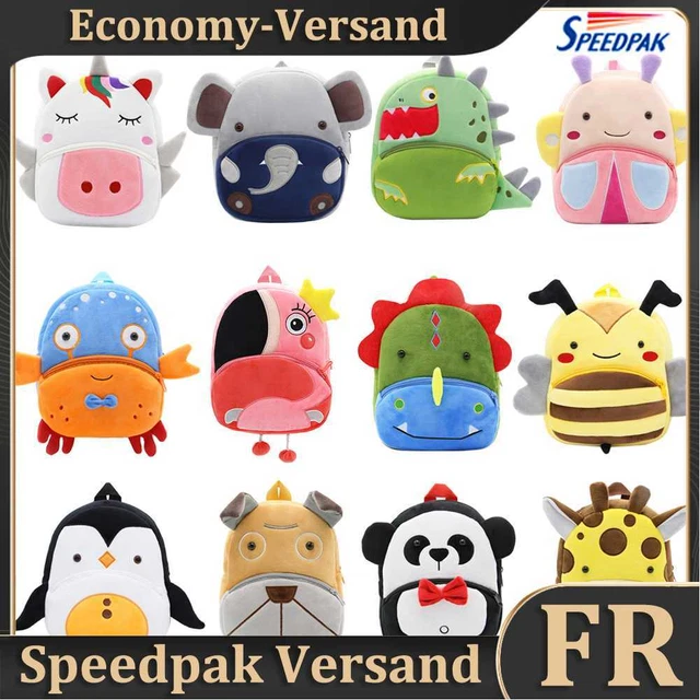 Cartoon Animal Backpack Student Students Cute School Bags Travel Bookbags Lovely