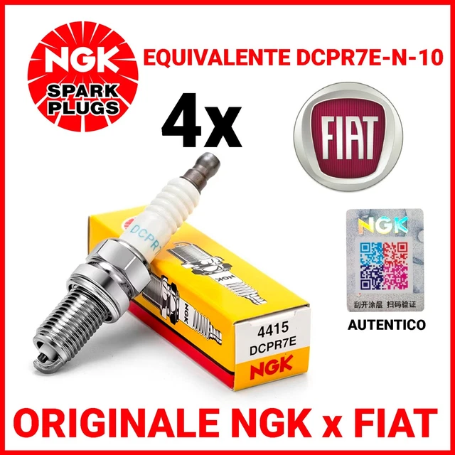 Candele NGK Fiat 500 Panda Punto Idea Grande - Foto 7