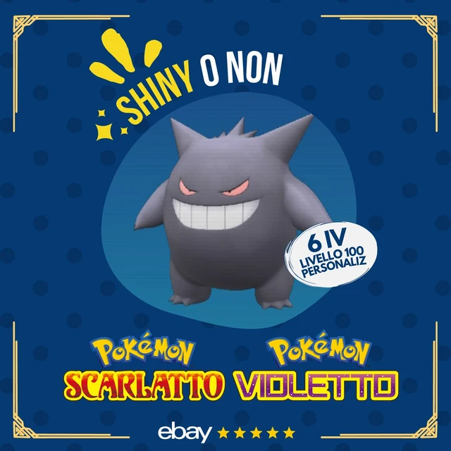 Greninja Shiny O Non Shiny 6 IV Competitivo Su Misura Per Pokémon Scarlatto E Violetto - Foto 2