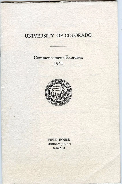 1978 AUBURN UNIVERSITY Commencement Exercises Summer Quarter Graduation 