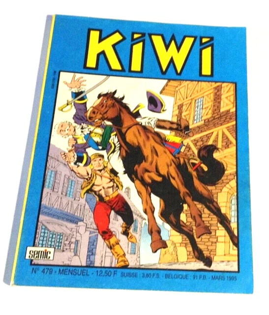 Petit format   KIWI , mensuel N° 479,   Bon état