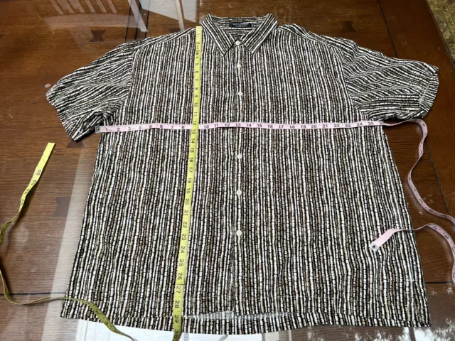 GEOFFREY BEENE MENS Shirt Size XL Button Up $7.00 - PicClick