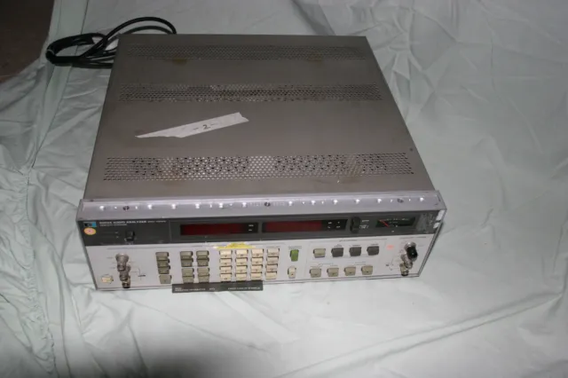 HP 8903A Audio Analyzer 20 hz - 100 Khz