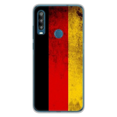 Alcatel Coque Housse Etui Alcatel 1S 2020 silicone gel motif Drapeau Bretagne 