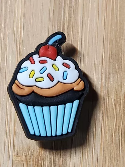 CUPCAKE Crocs Charm Charm for Crocs CUPCAKE Croc Charm CUPCAKE Shoe Charm