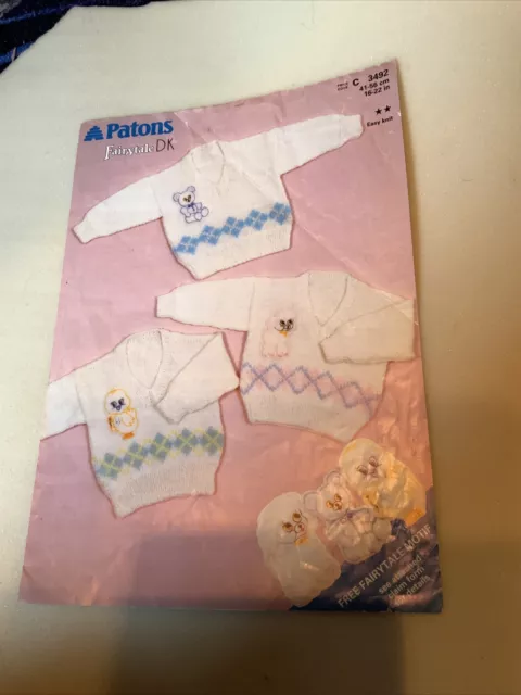 Patons 1988 Patons 1988 Patrón de tejido para niños/suéter de colección