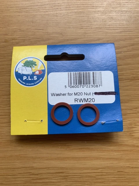 2 X PROPANE Butane Regulator Pigtail M20 Nut Washer Caravan Motorhome £ ...