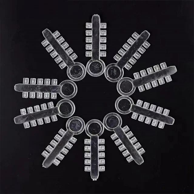 200 Pièces De Cale De Rotation (Wedge) Transparentes Pour Traitement Orthodontique – Élastiques En Caoutchouc Pour Appareil Dentaire