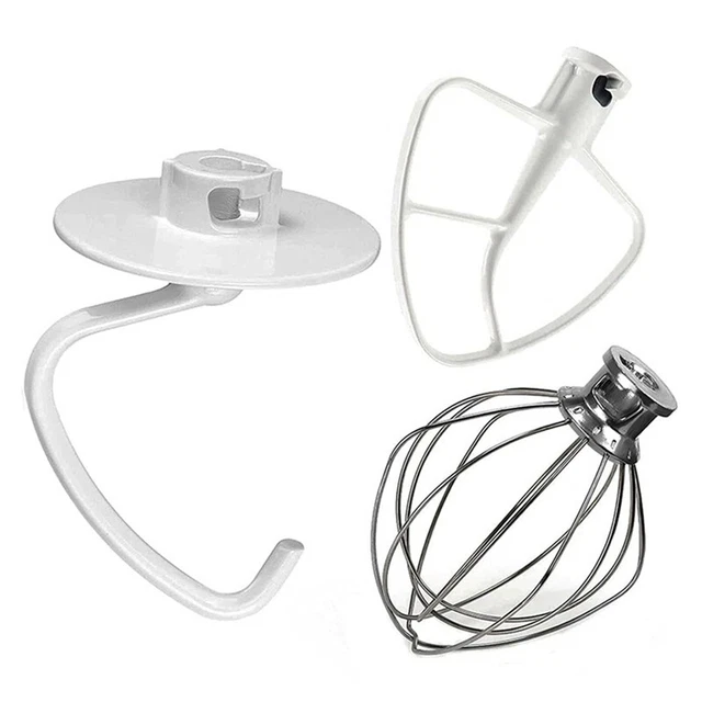 2X(FüR Kitchen Aide Assecories 4.5-5 Qt Standmixer mit Neigbarem Kopf  Paddela3)