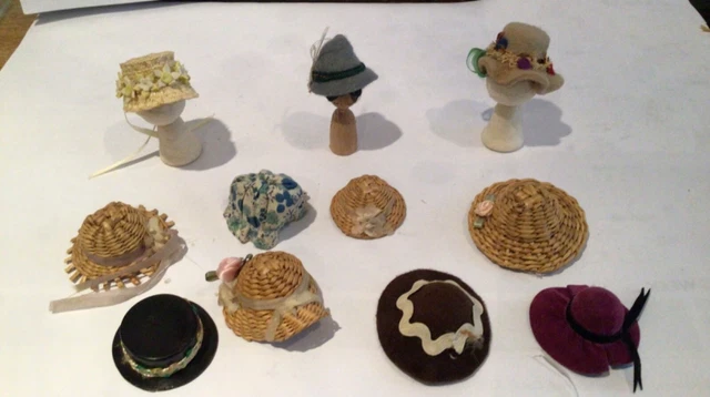 adult dolls1/12 scale hats plus dolls hose accessories