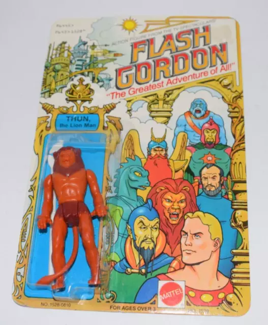 Flash Gordon THUN Figure SEALED MINT ON CARD- 1979 Mattel- (MSK49) Flash Gordon THUN Figure SEALED MINT ON CARD- 1979 Mattel- (MSK49)