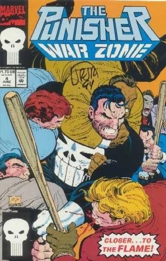 PUNISHER WAR ZONE 4 HIGH GRADE NM 1992 MARVEL 1st SERIES VOL 1 VOLUME V V1