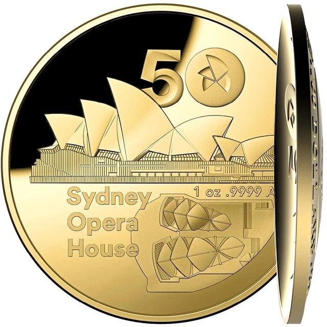 SYDNEY OPERA HOUSE 50th Gold Coin Anniversary 2023 - Australia ...