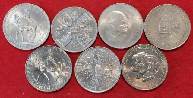 Queen Elizabeth Royal Crown Coin Choose 1953, 1960, 1965, 1972, 1977, 1980, 1981