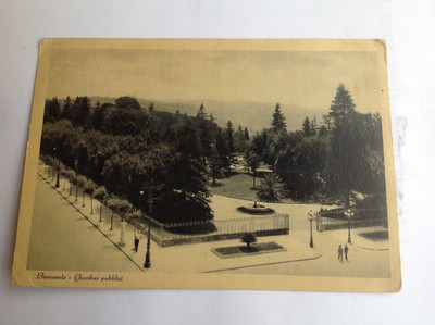 Benevento 1933 Viale Castello Giardini Pubblici 