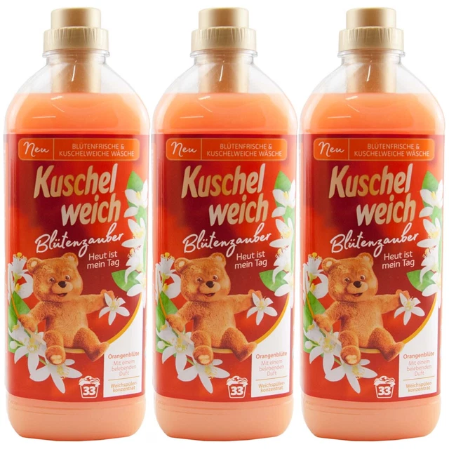 Kuschelweich Fabric Softener Blossom Magic Orange Blossom 3 X 33.8oz 33WL