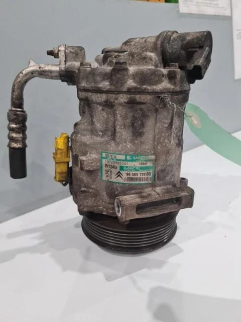 Compresseur De Climatisation Pour PEUGEOT 407 Phase 1 2.0 HDI - Référence 9800840380 - Occasion Avec Garantie