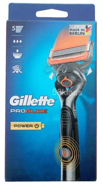 Gillette ProGlide Power Flexball Rasierer Nassrasierer OVP mit Batterie