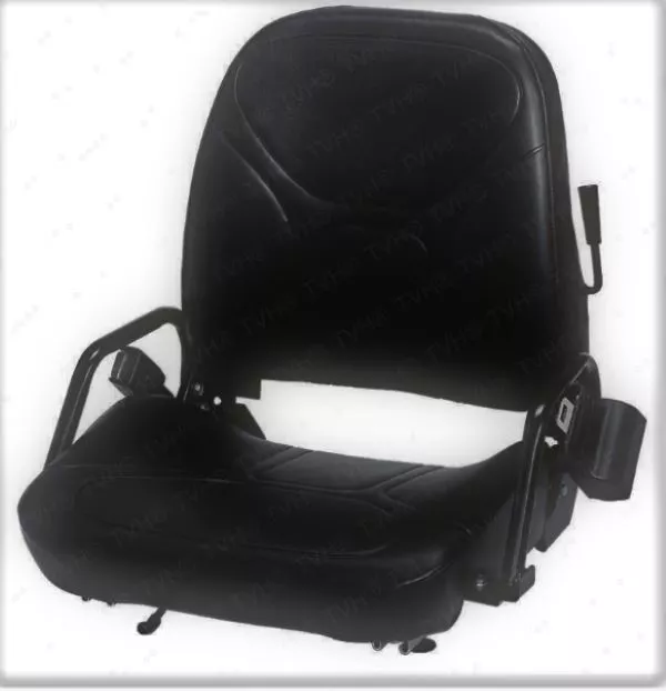 Komatsu Part# 3EB-50-A5181B, VINYL FORKLIFT SEAT.