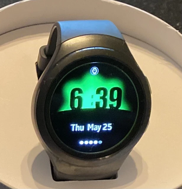 Samsung Galaxy Gear S2 Smart Watch Stainless Steel Case Wi-Fi Bluetooth, Fitness