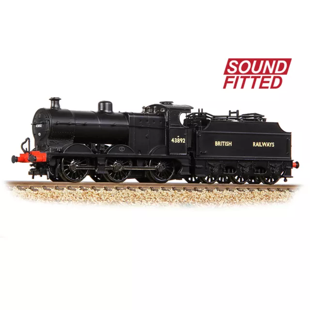 Graham Farish 372-064SF N Gauge MR 3835 4F 43892 BR Black British Railways Fowle