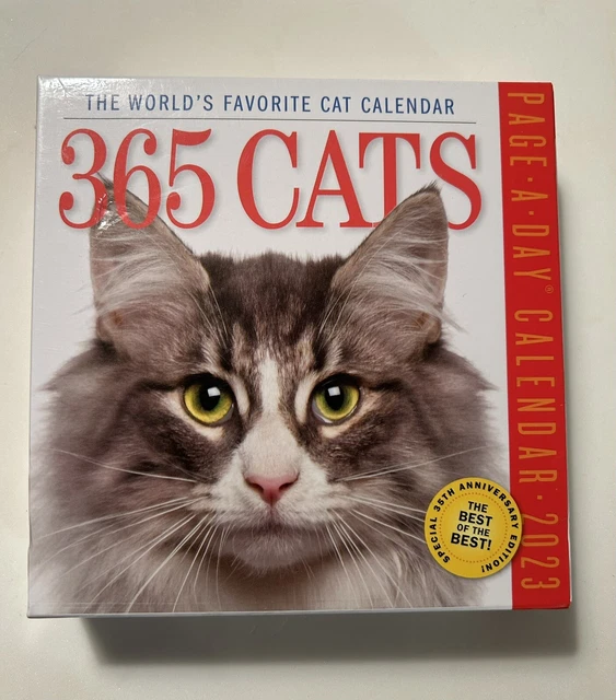 365 cats page a day calendar 2024 the world s favorite cat calendar 36 96 picclick