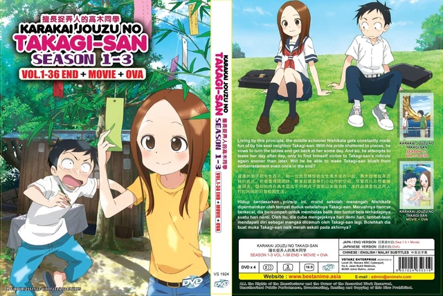 KARAKAI JOUZU NO Takagi-san (Saison 1-3 + Film + OVA) ~ Doublé Anglais